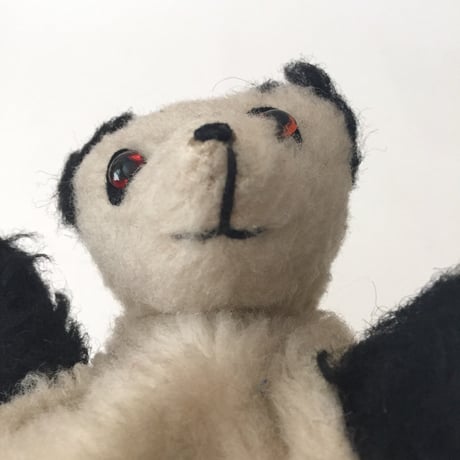 stuffed panda  / アンティークパンダのパペットぬいぐるみ