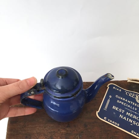 enamel pot / アンティークエナメルポット