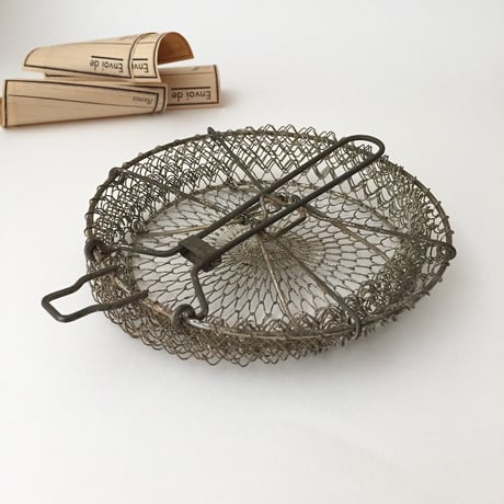 wire basket / アンティークワイヤーバスケット