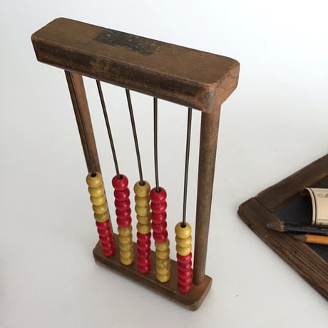 Abacus / アンティークそろばん キッズの勉強道具