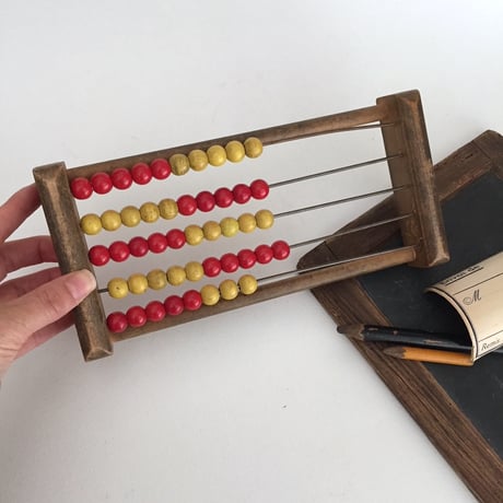 Abacus / アンティークそろばん キッズの勉強道具