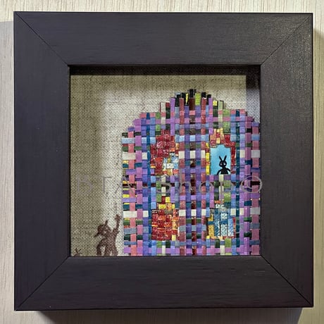 【コラージュ原画】PLAY/CHAOS｜額装済み一点物 コラージュ原画】PLAY/CHAOS｜額装済み一点物 コラージュ原画