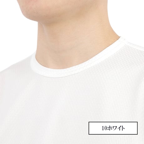 【シワ防止 速乾機能】紳士Tシャツ M-L 全2色 ポリエステルニット ストレッチ性 TEXBRID
