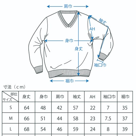 〇【洗濯OK／ウーステッドウール】　12ゲージ　針抜きプレーティング　Vネックセーター　3色