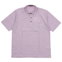 【SALE】 品格を纏う織り柄 ダイヤクロスジャカード 共衿シャツ｜大人の色気を醸し出す高品位ポロ