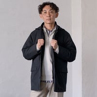 【SALE/20％OFF】【撥水・ソロテックス】メンズ ハーフコート ツイルマルチストレッチ 軽量 撥水 洗濯可能 イージーケア 大人の上質アウター