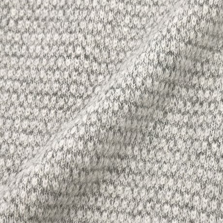 【ウール80%】タックニット ジャケット ZIPカーディガン 裏地付き ラムナイロン使用 軽量＆上品 大人のリラックスアウター
