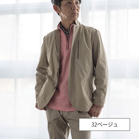【驚きの軽さと透湿性 DotAir®】コンバーチブル ジャケブル  ジャケットにもブルゾンにもなる2WAY仕様
