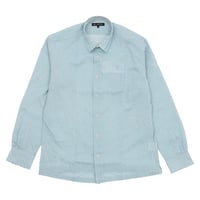 【日本製 綿100%】ミラクルウェーブツイル ショートカラーシャツ ノーアイロン対応