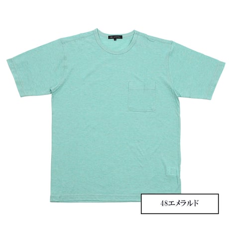【綿100％ 日本製】紳士Tシャツ オーガニックコットン 全6色 M-2L シンプル コーディネート