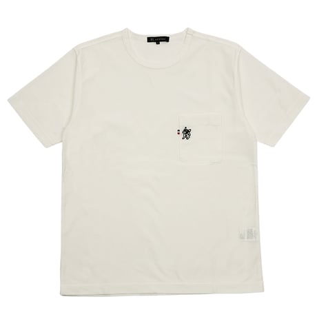 【日本製・心地よい肌触り】アルビニ鹿の子 犬ワンポイントTシャツ｜上質素材で愉しむ大人の遊び心