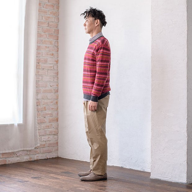 レトロアメカジコーデC-boy Style【No.252】フェアアイルニット総柄 レトロアメカジコーデC-boy Style【No.252】フェアアイルニット