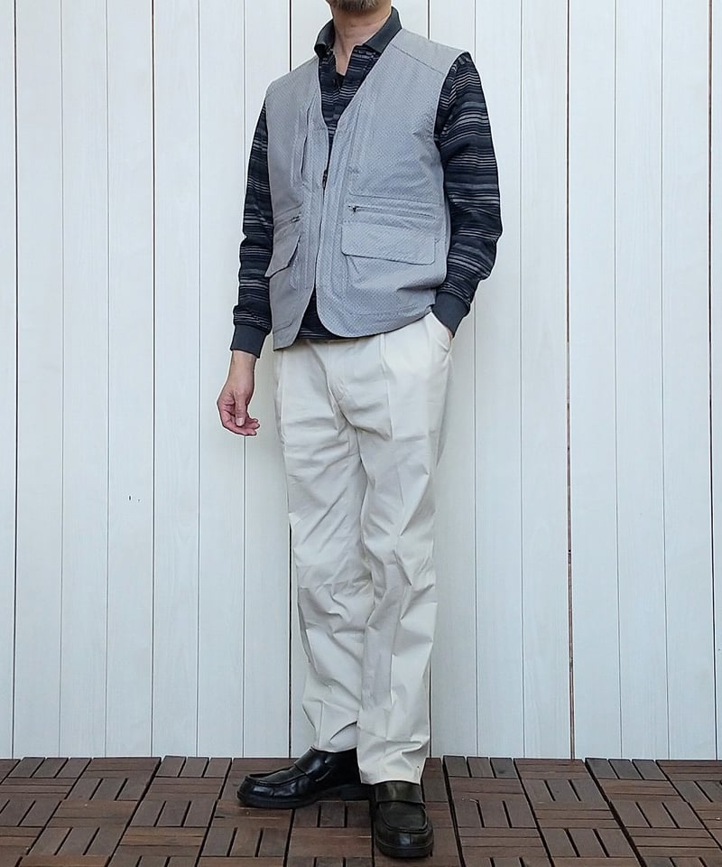 夏でも着れる長袖ポロシャツ】 ボーダーポロシャツ 3色 日本製 | H・L