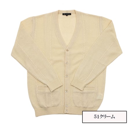 【8色展開・日本製・洗濯可能】 H・L アッシュエル メンズ 14G エクスフレッシュニット カーディガン 春夏秋 吸水速乾 抗菌防臭 麻混