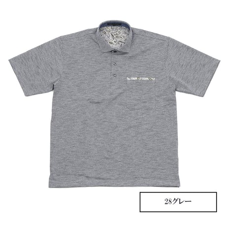 【再値下げ】紳士ポロシャツ メンズ 半袖 スラブ生地 シルケット加工 ドレープ感 全4色 S-2L 涼しい おしゃれ オトナカジュアル
