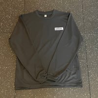 (ドライ生地)ABROS.シンボルロゴ ロングスリーブシャツ