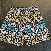 ABROS.オリジナルゲームパンツ(カラフル豹柄)