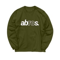 (アーミーグリーン)ABROS.ロングTシャツ