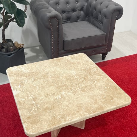 天然大理石トラバーチンtable