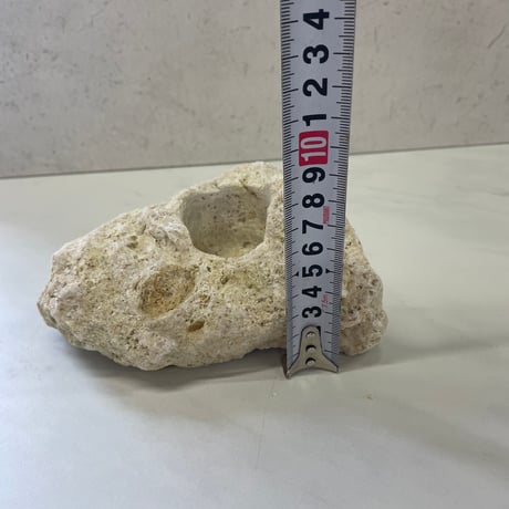 琉球石灰岩のキャンドルホルダー