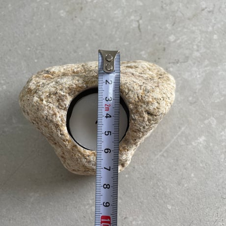 ゴロタ石のキャンドルホルダー2⃣