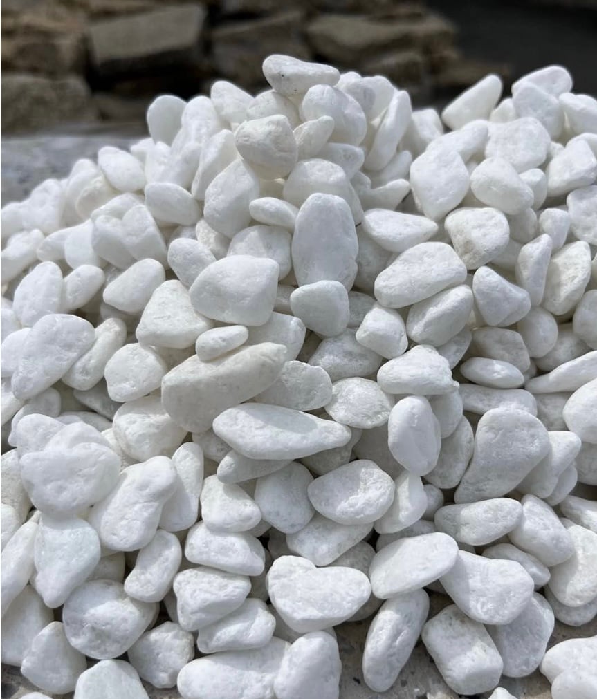 キラキラ白玉砂利 20kg Φ9～15 | crest.opj