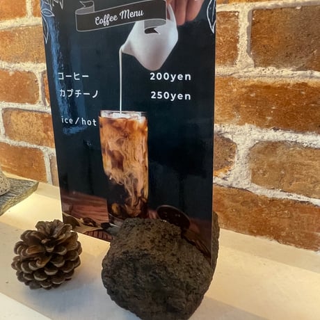 阿蘇溶岩石カードスタンド