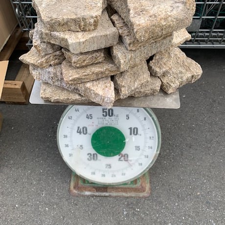【アウトレット】壁材　ロックフェイス　ブラウン　80～300ｍｍ　20kg