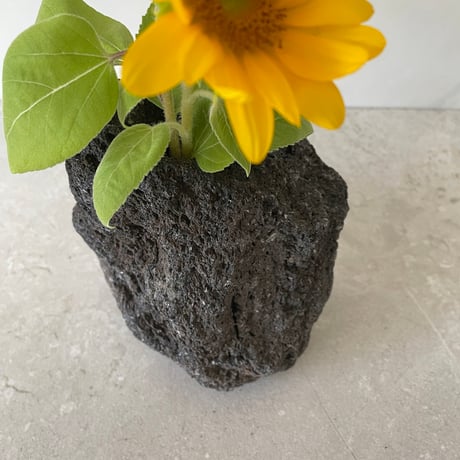 溶岩石の花瓶（中）⑥