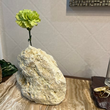 琉球石灰岩花瓶