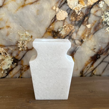 スイスホワイトmarble花器