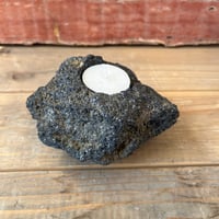 阿蘇熔岩石のキャンドルホルダーK-3