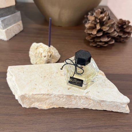 天然石incense holder SET