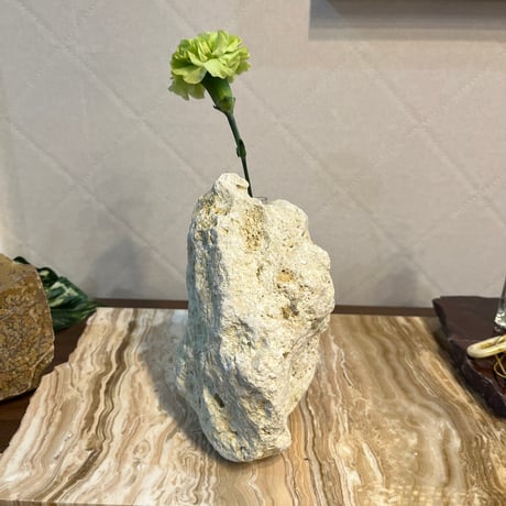 琉球石灰岩花瓶