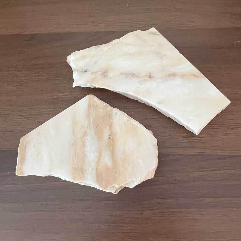 天然大理石プレート2点set | crest.opj