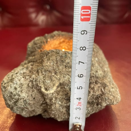 阿蘇溶岩石キャンドルホルダー　浄化！デトックス！　D-3
