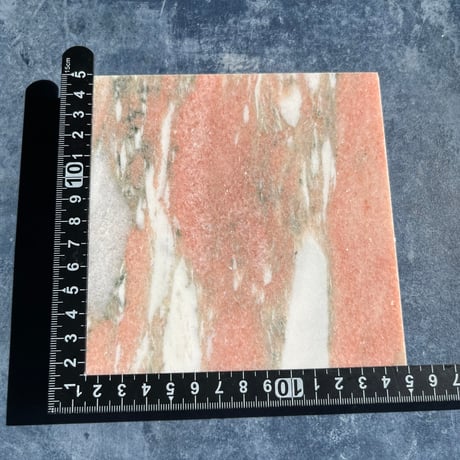 最高級pinkの天然大理石6枚SET
