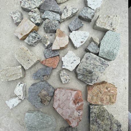 大理石　自然石　terrazzo 36個セット