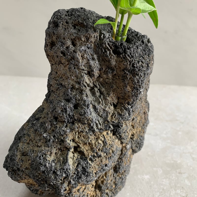 溶岩石の花瓶（大）③ | crest.opj