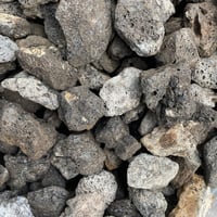 溶岩砂利　黒　20-30ｍｍ　10kg入り