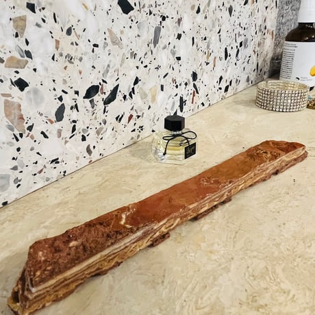 大理石redトラバーチンのお香たて＊R-1