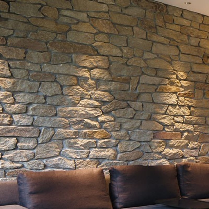 アウトレット】壁材 ロックフェイス ブラウン 80～300mm 20kg