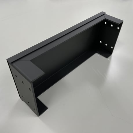2UHBP-B（新色：ブラック）　2Uハーフサイズ用ブランクパネル