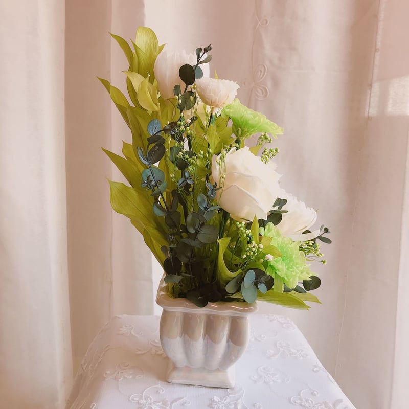 専用 あずき様♪プリザーブドフラワー お供え 仏花 コンパクト仏花