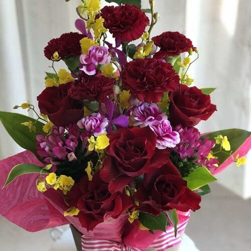 フレッシュフラワーアレンジメント【サファイヤ】 | フラワー