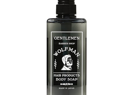 【WOLFMAN BARBER 】WOLFMAN-BODY SOAP BLACK ORIENTAL ボディソープ ブラックオリエンタル