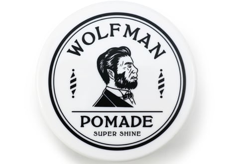 【WOLFMAN BARBER 】WOLFMAN - POMADE “SUPERSHINE” 　ポマード　水性　無香料
