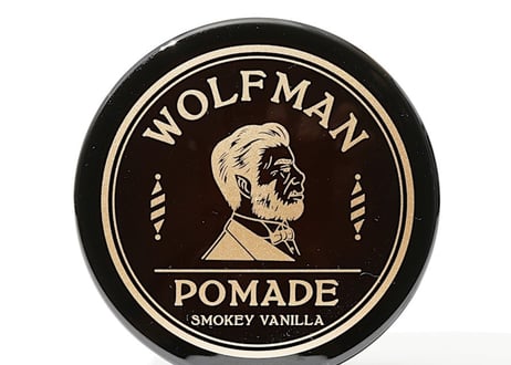 【WOLFMAN BARBER 】WOLFMAN POMADE “SMOKEY VANNILA”　ポマード　水性