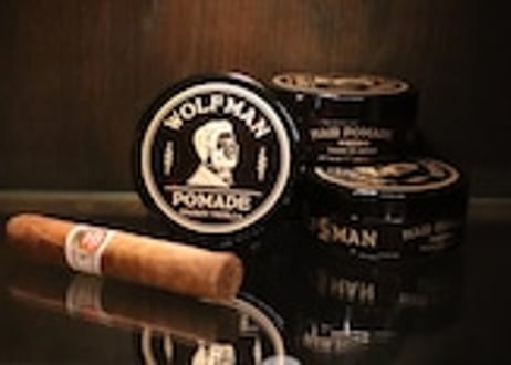 【WOLFMAN BARBER 】WOLFMAN POMADE “SMOKEY VANNILA”　ポマード　水性