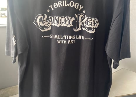 candyRedcafeロゴ入りTシャツ
